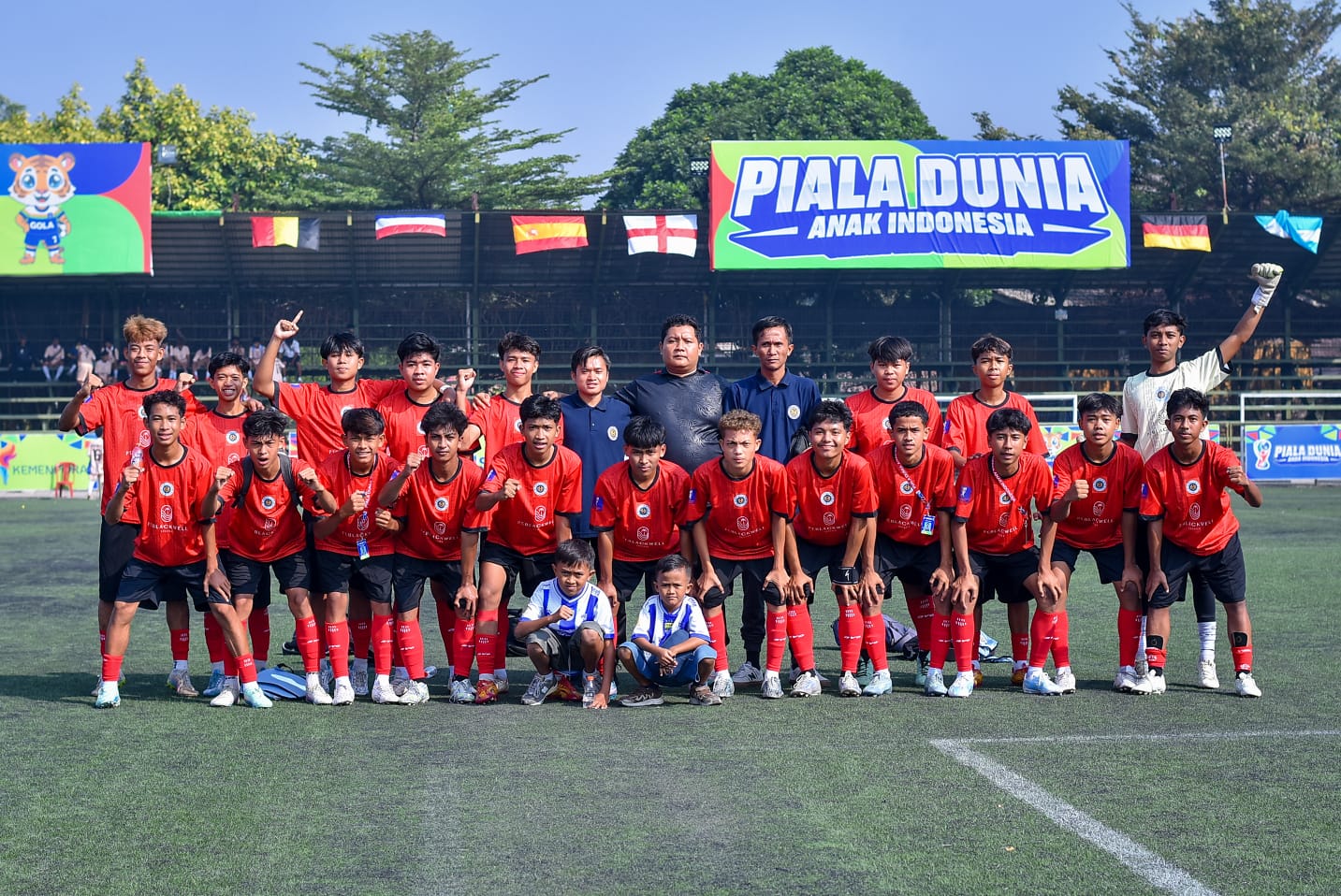 Mandalika United Cetak Sejarah, Kalahkan Satria Muda 1-0 di Piala Dunia Anak