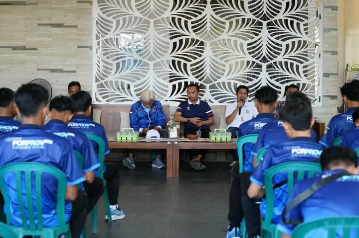 Pelepasan Skuad Sepak Bola Lombok Tengah Siap Tampil Bebas dan Berjuang Total di Porprov NTB 2026