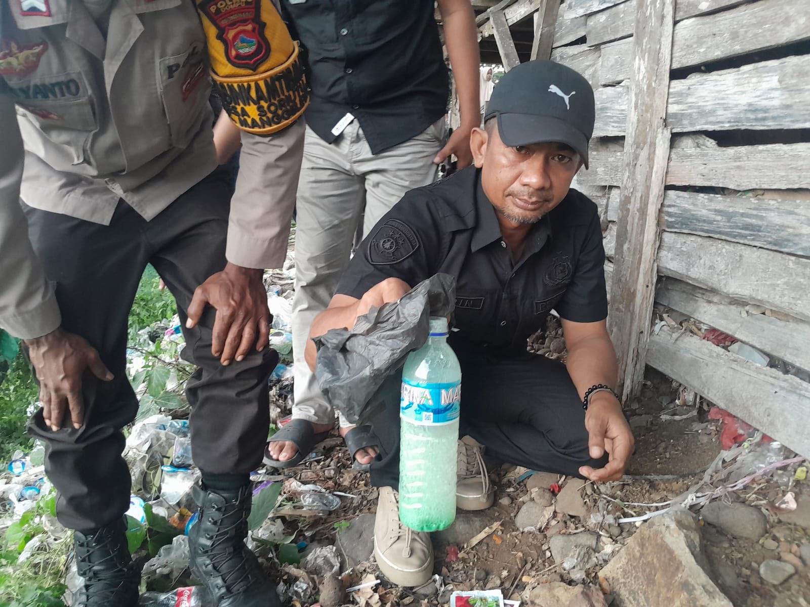 Seorang Wanita Penjual Jagung Rebus Di Temukan Tak Sadarkan Diri Dibelakang Lapaknya