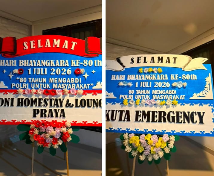 Ucapan Selamat Hari Bhayangkara ke-80: Apresiasi Dedikasi Polri dari Pelaku Usaha di Lombok Tengah