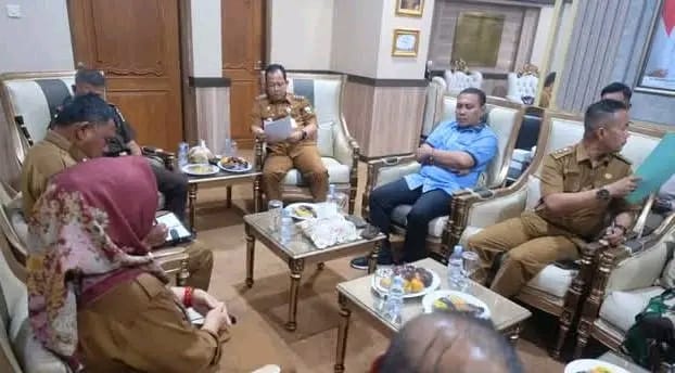 Pemerintah Kabupaten Muaro Jambi Fasilitasi Mediasi Restorative Justice Sengketa Desa Pulau Mentaro dan Desa Puding