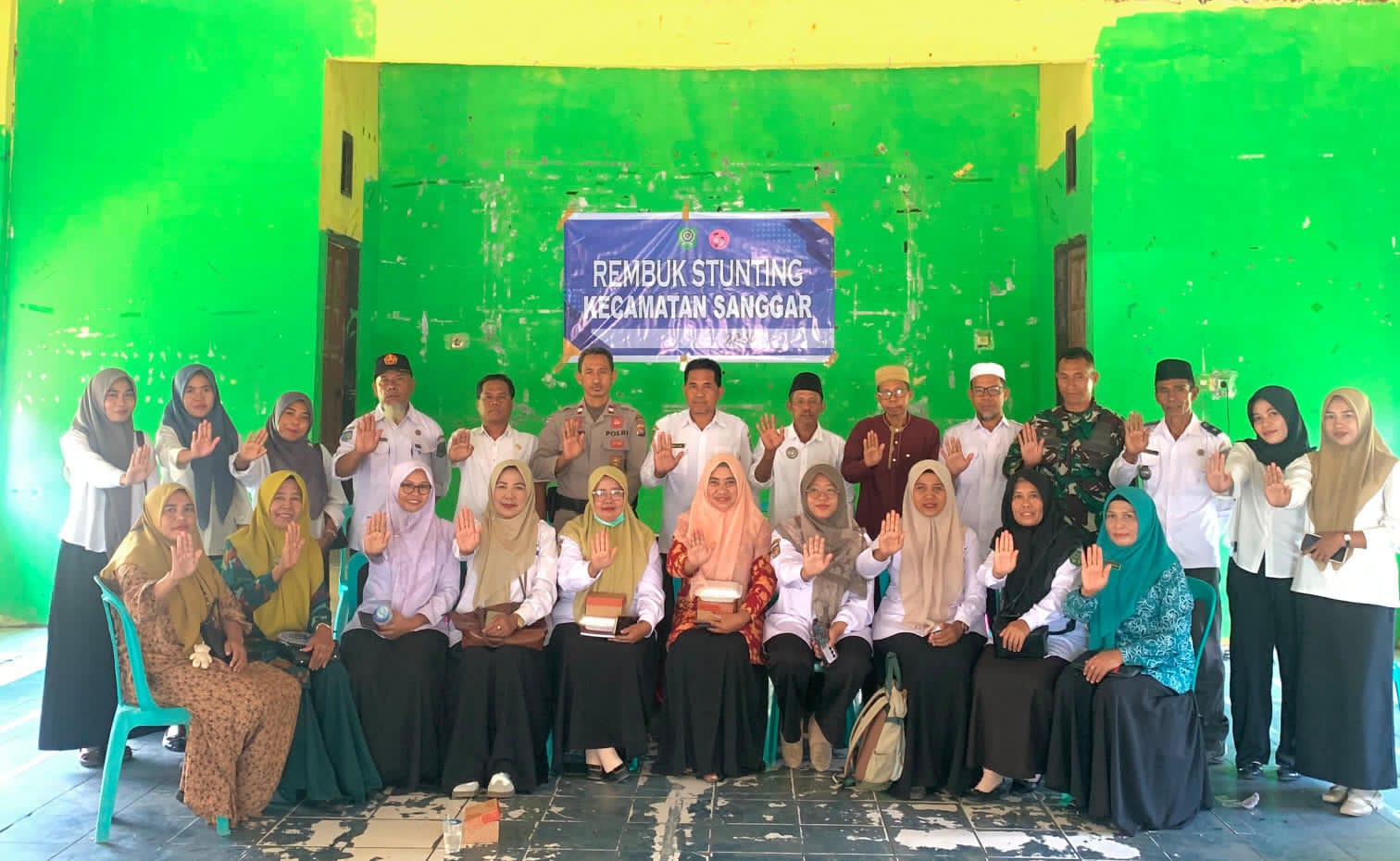 Sinergi Muspika dan Desa, TPPS Kecamatan Sanggar Gelar Rembuk Stunting 2026